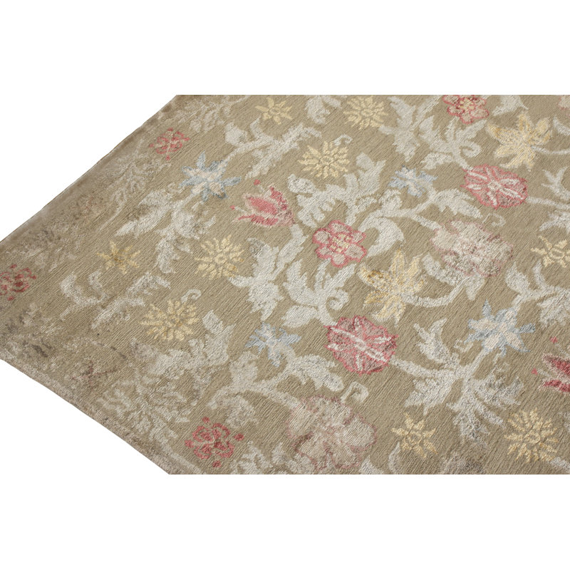 One-of-a-Kind 7'10"x 9'11" Hand Knotted Area Rug