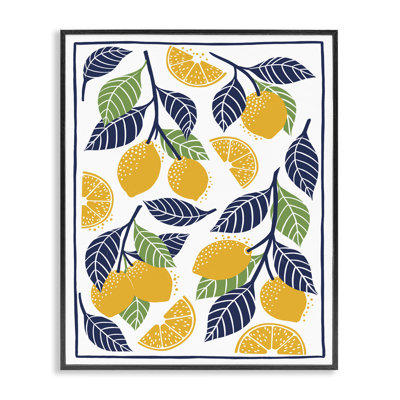 Giclée méditerranéenne encadrée, par Bex Morley Design