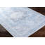 Tapis oriental lavable en chenille bleu ciel Westbrook-1040096376