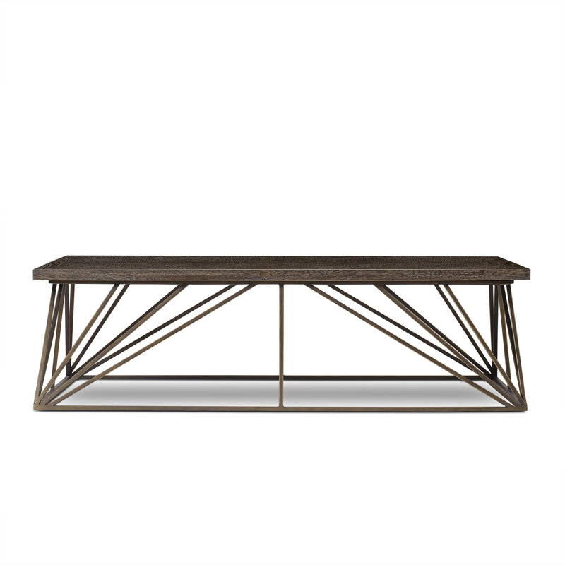 Sikora Solid Wood Top Coffee Table