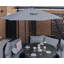 Aadit 300cm Lighted Cantilever Parasol-1619148211