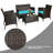 Satrogan 8 Piece Rattan Seating Group with Cushions-1547674706