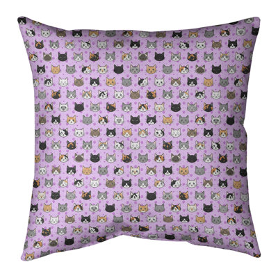 Katelyn Elizabeth Faux Fur Reversible Throw Pillow
