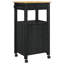 Solid Wood Bar Cart