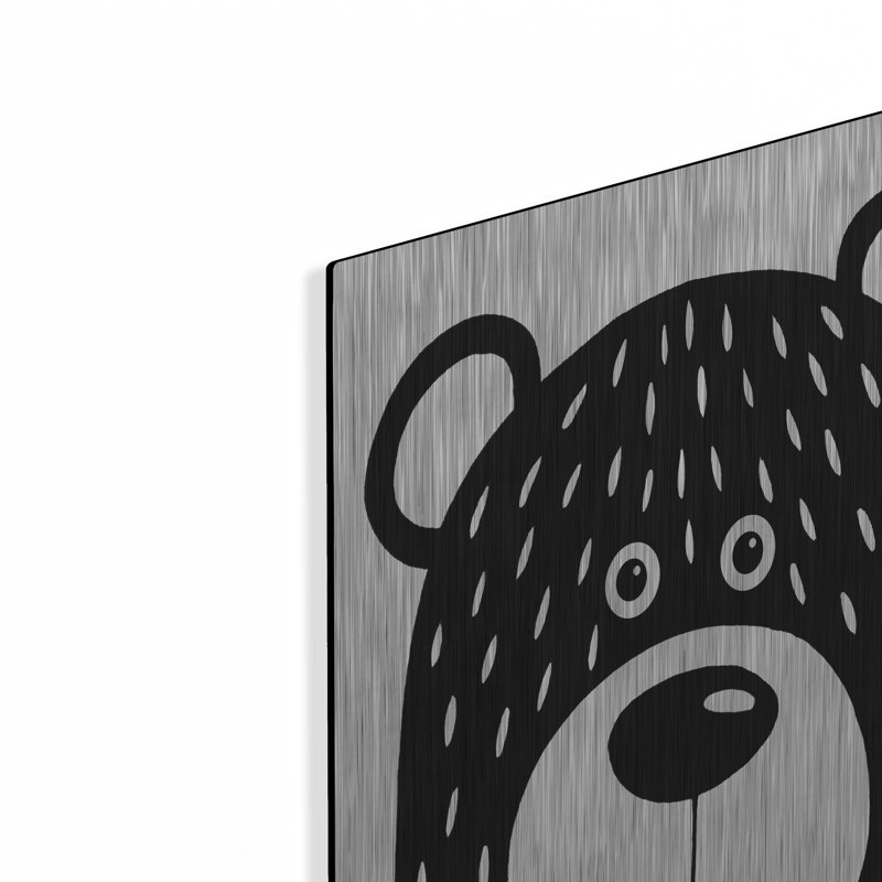 «Vanilla Bear» par Lucia Stewart, H 16 po x l 24 po