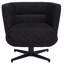Fauteuil demi-tonneau pivotant de 27,17 po Arnelle-369271664