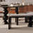 Creative Curved Multi-functional Soft Bench-347397242