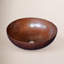 Maestro Copper Circular Vessel Bathroom Sink