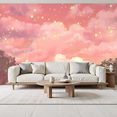 Papier peint autocollant Boho Clouds