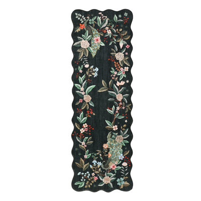 Area Rugs Peacock Rug Floral Rug Non Slip Area Rug for Nursery Dining Room Office Dorm