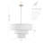 Aasim 5-Light Dimmable Tiered Drum Chandelier-1059911273
