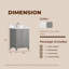 Ensemble de meuble-lavabo simple Itia-2023263939