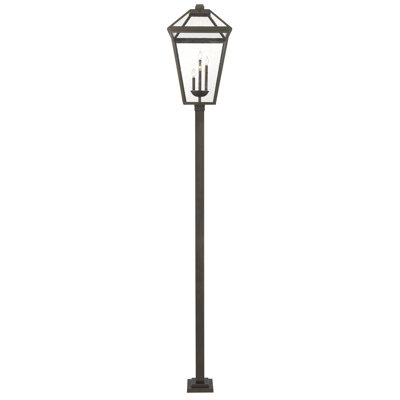 Luminaire d'extérieur sur pied 4 lumières Bien-Aime