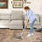 Golden Mist Abstract Distressed Machine Washable Area Rug-1066465286