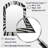 Black White Optical Art Dream III - Op Art Arch Mirror, Black Asymmetrical Unique Wall Mirror, Printed Metal Art-1204962620