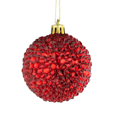 Ornement boule strass