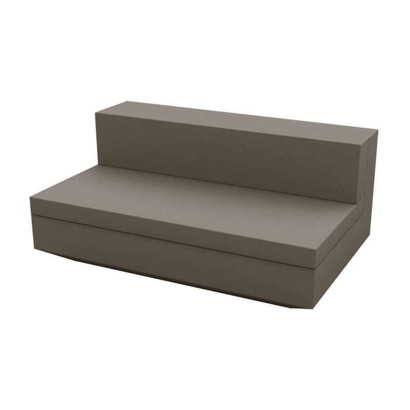Vela - Modular Sofa Armless XL - Basic, Taupe