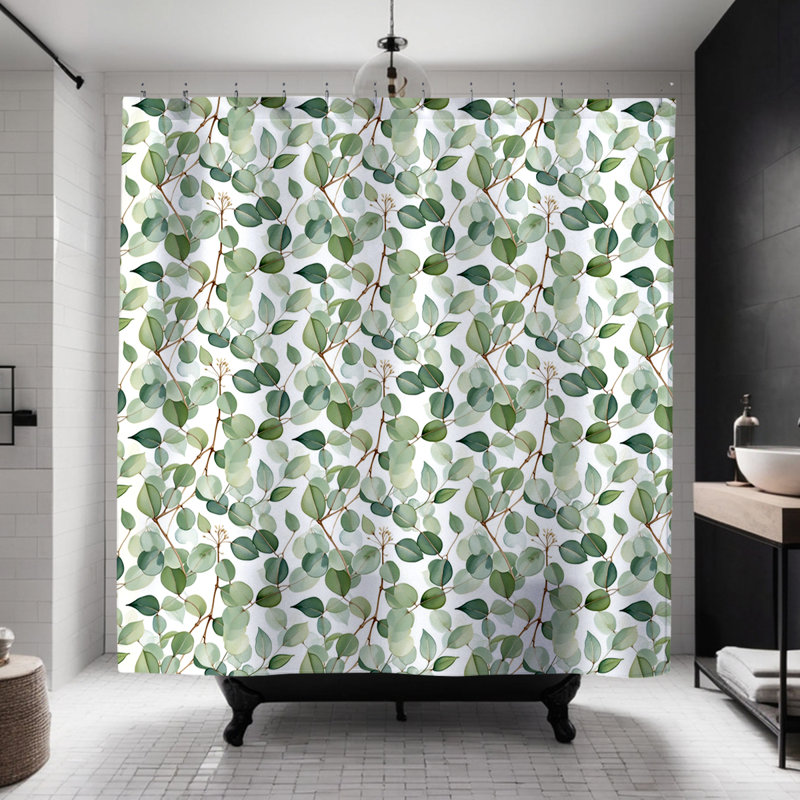 Rideau de douche Berry Eucalyptus