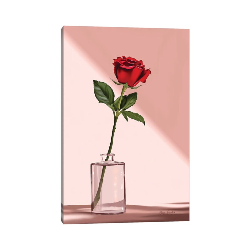Rose by Elza Fouche - Gallery-Wrapped Canvas Giclée on Canvas, 101.6 cm H x 66.04 cm W x 1.91 cm D, Wrapped Canvas