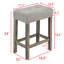 Ensemble de table de bar avec prise de courant, ensemble de salle à manger 4 pièces idéal pour la vie, la salle à manger et les salles de jeux, style industriel pour les espaces modernes
