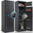KAER 10-12 Gun Safe Gun Safes for Home Rifles and Pistols Gun Safes & Cabinets Large Rifle Safe Quick Access Gun Cabinets with Digital Keypad and 3 Adjustable Pistol Rack