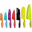 Multicolore, 14 pièces avec poignées ergonomiques Cook N Home Basics