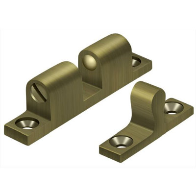 Capteur de tension à bille Deltana BTC10U5 1-7 / 8 "x 5/16" en laiton antique