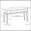 Harper - Console canapé - Noyer brun