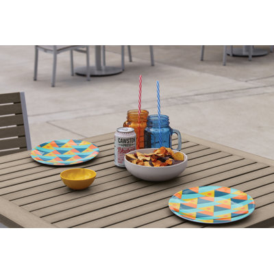 Travira Square Metal Outdoor Bistro Table , in. W in. D