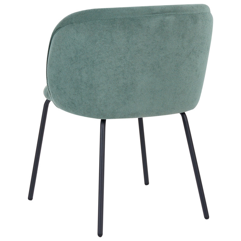 Upholstered Dining Chair, Light Green