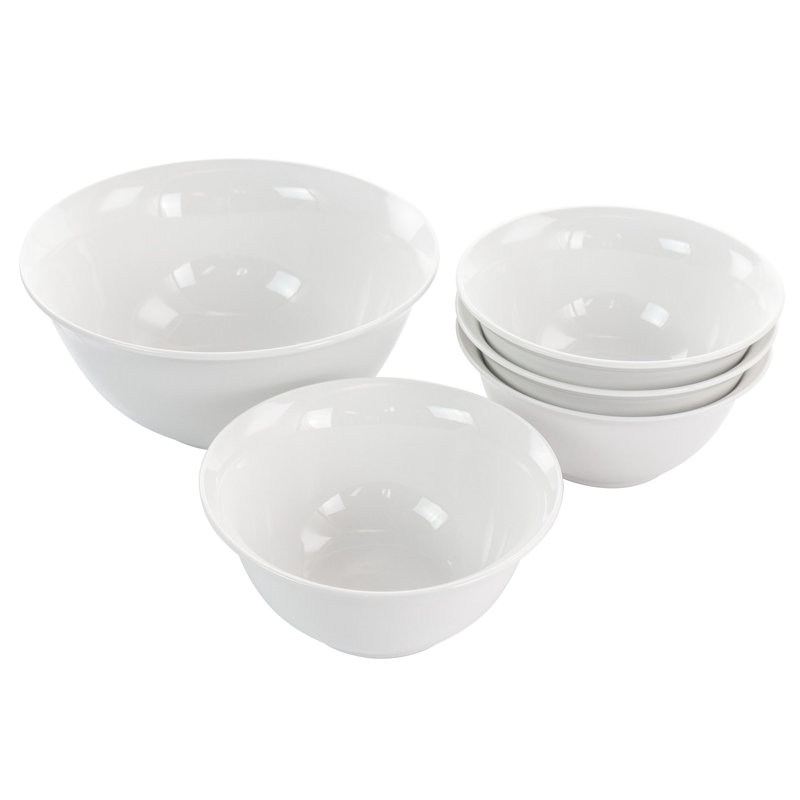 5 Piece Ceramic Cereal Bowl Set