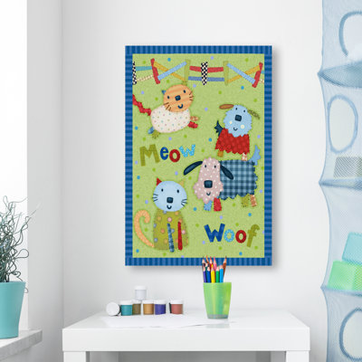 Peavey Farm Friends III Print on Wrapped Canvas
