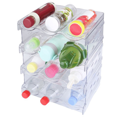 Support de rangement à 4 niveaux pour 4 bouteilles
