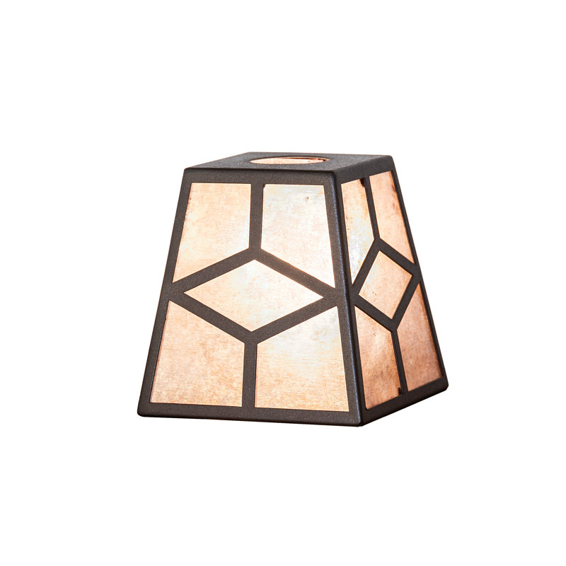 5 in. H Square Candelabra Shade