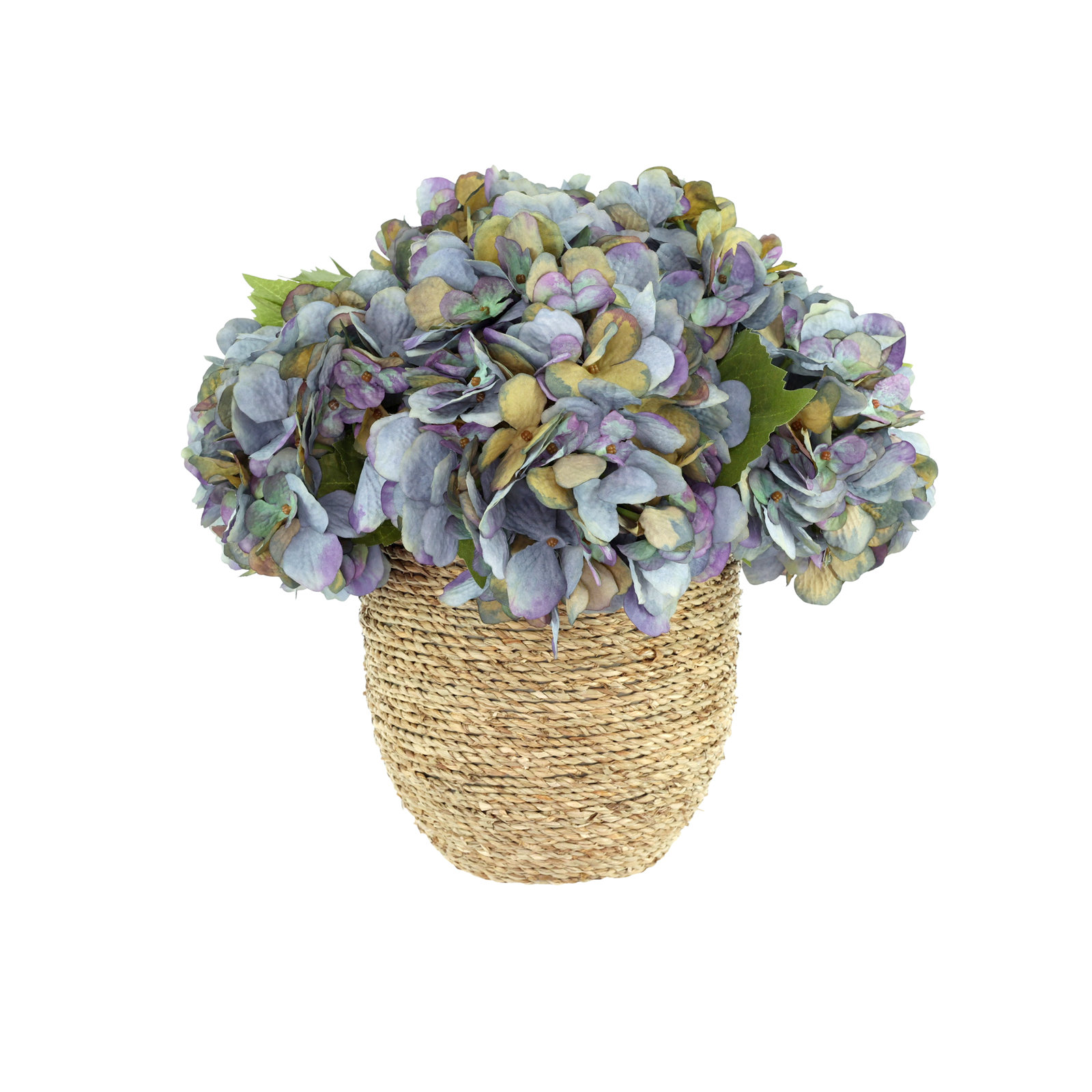 Fall Hydrangea Floral Arrangement, Blue