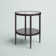 Hera Glass Top End Table