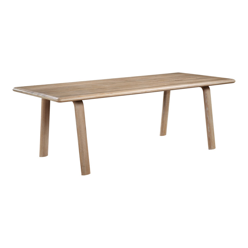 Ayanta 5-Piece Dining Set, Oak, White