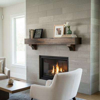 Dulcia Wood Mantel