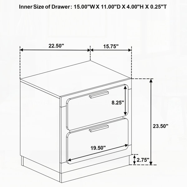 Dimensions du produit