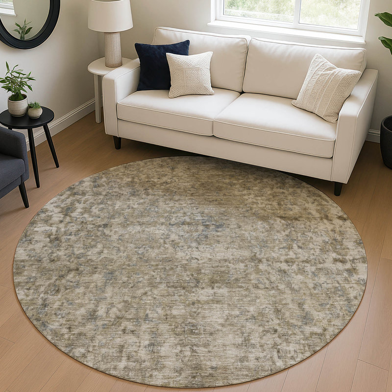 Tapis intérieur / extérieur Felissae, 8 pi x 8 pi