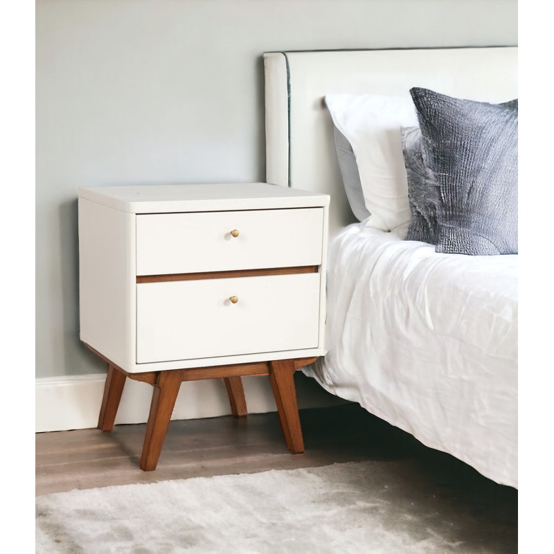 Boen 21'' W Solid Wood Nightstand