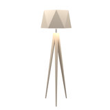 Facetada Tripod Floor Lamp