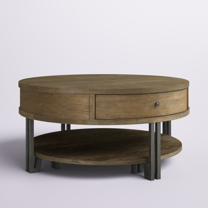Premo Solid Wood Top Coffee Table