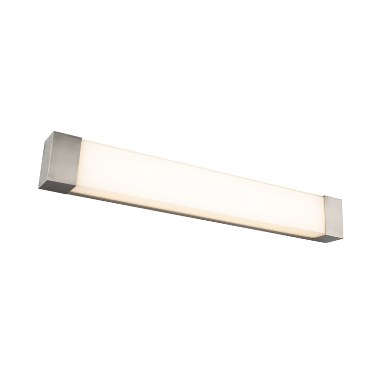 Hucksley Dimmable LED Bath Bar, Brushed Nickel, 36" W
