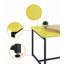 Ensemble de table basse et table de bout en fibre de carbone 3 pièces GT-2124827437