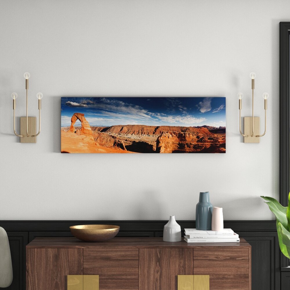 Leinwandbild Panoramaansicht vom Grand Canyon