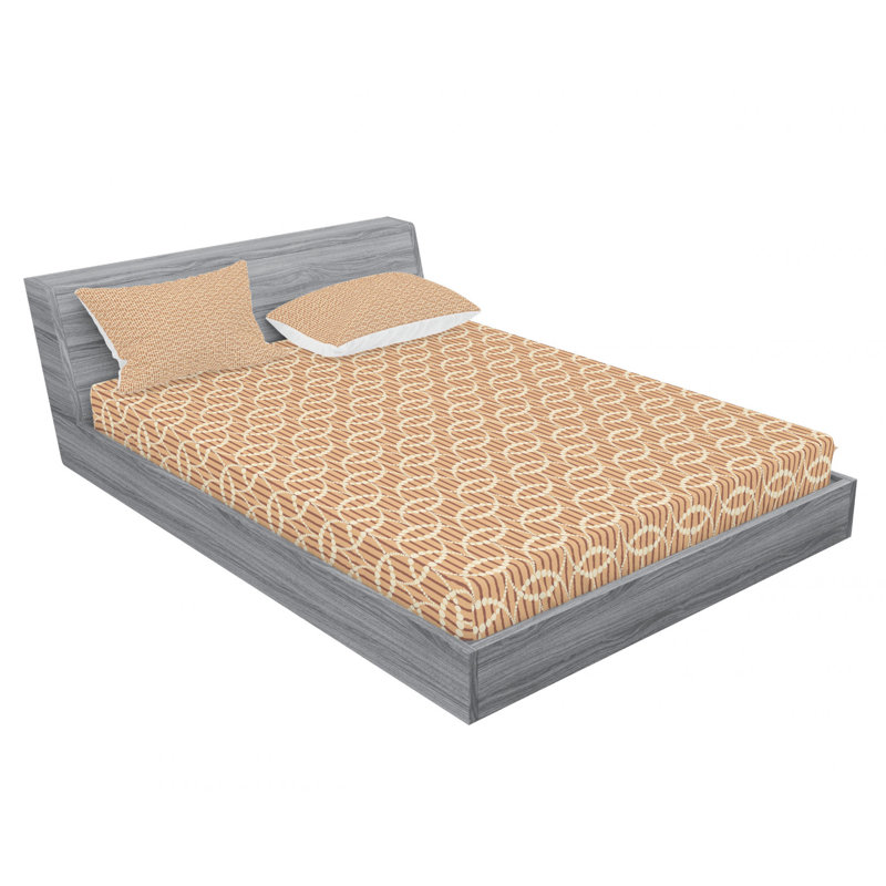 Ensemble de draps géométriques, Ensemble de draps pour lit double avec un drap-hou