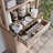 Elenora 31'' Wood Standard Baker's Rack