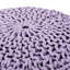 Pouf doux en coton lavande - ou coussin de sol capacité de poids de 200 lb