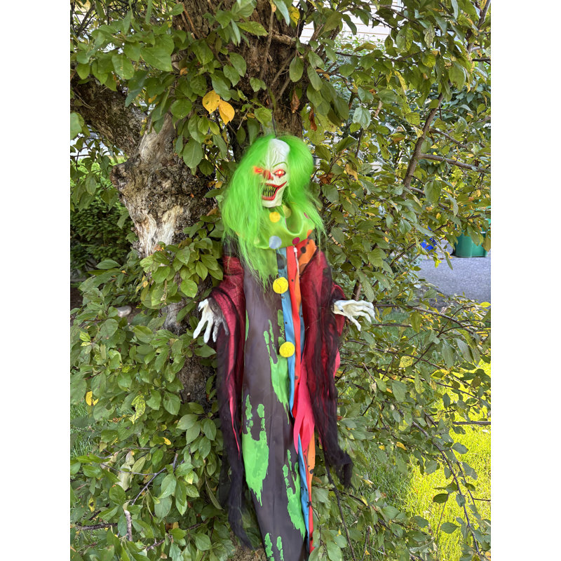 Clown animé 46 "d'Halloween suspendu